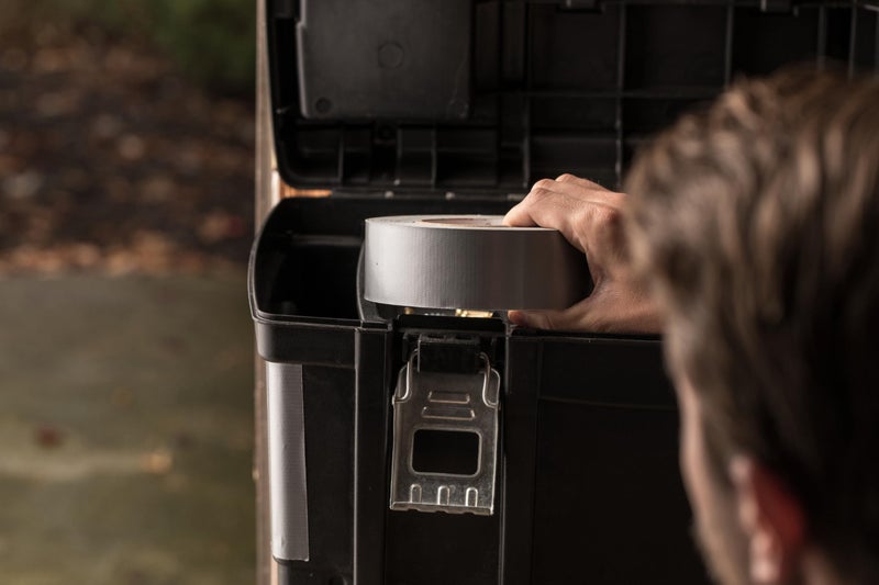 Duck The Original Duck Tape Brand Duct Tape, 1-Pack 1.88 Inch x 20 Yard, 1-Pack Silver, Gray (1044729) - Image 2