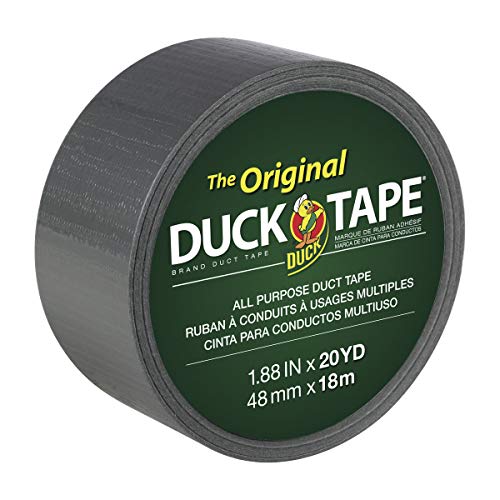 Duck The Original Duck Tape Brand Duct Tape, 1-Pack 1.88 Inch x 20 Yard, 1-Pack Silver, Gray (1044729) - Image 1