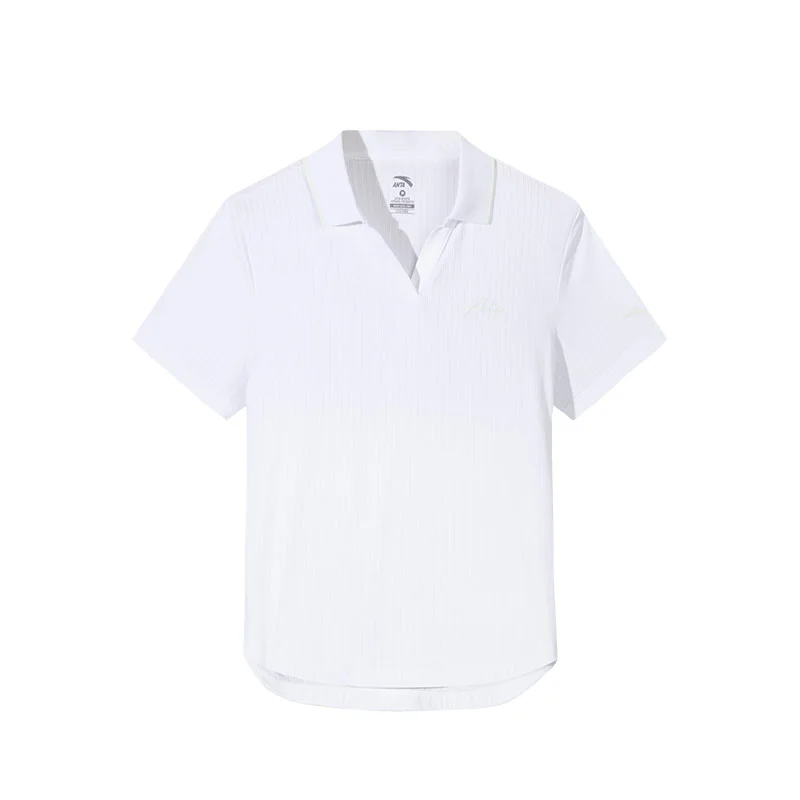 ANTA Regular Fit Workout Training Commute Short Sleeve Polo