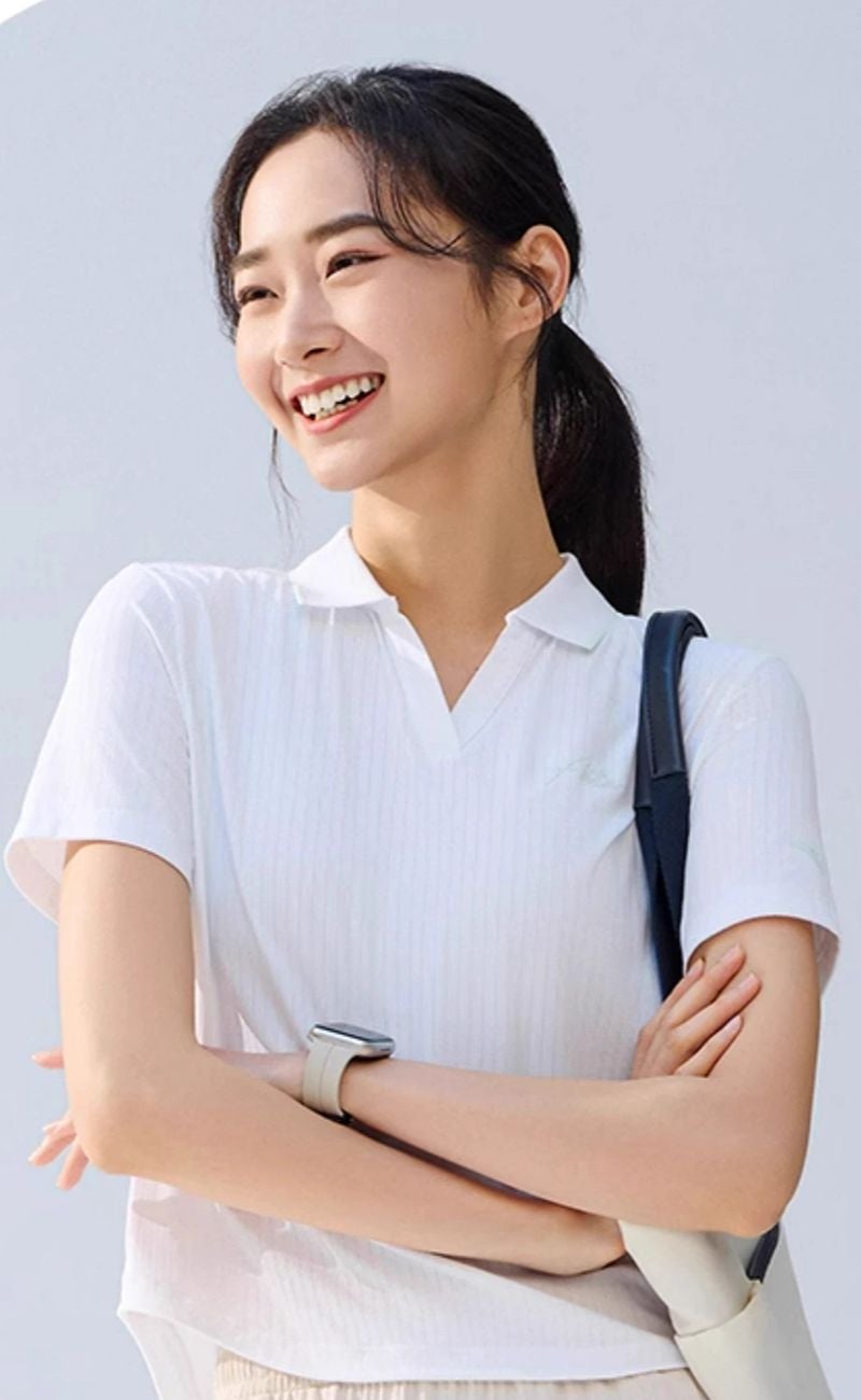 ANTA Women’s Cooling Slim-Fit Sports Shirt/IceSilk Polo/IceSkin Technology · Antimite Protection · Flattering Fit - Image 3