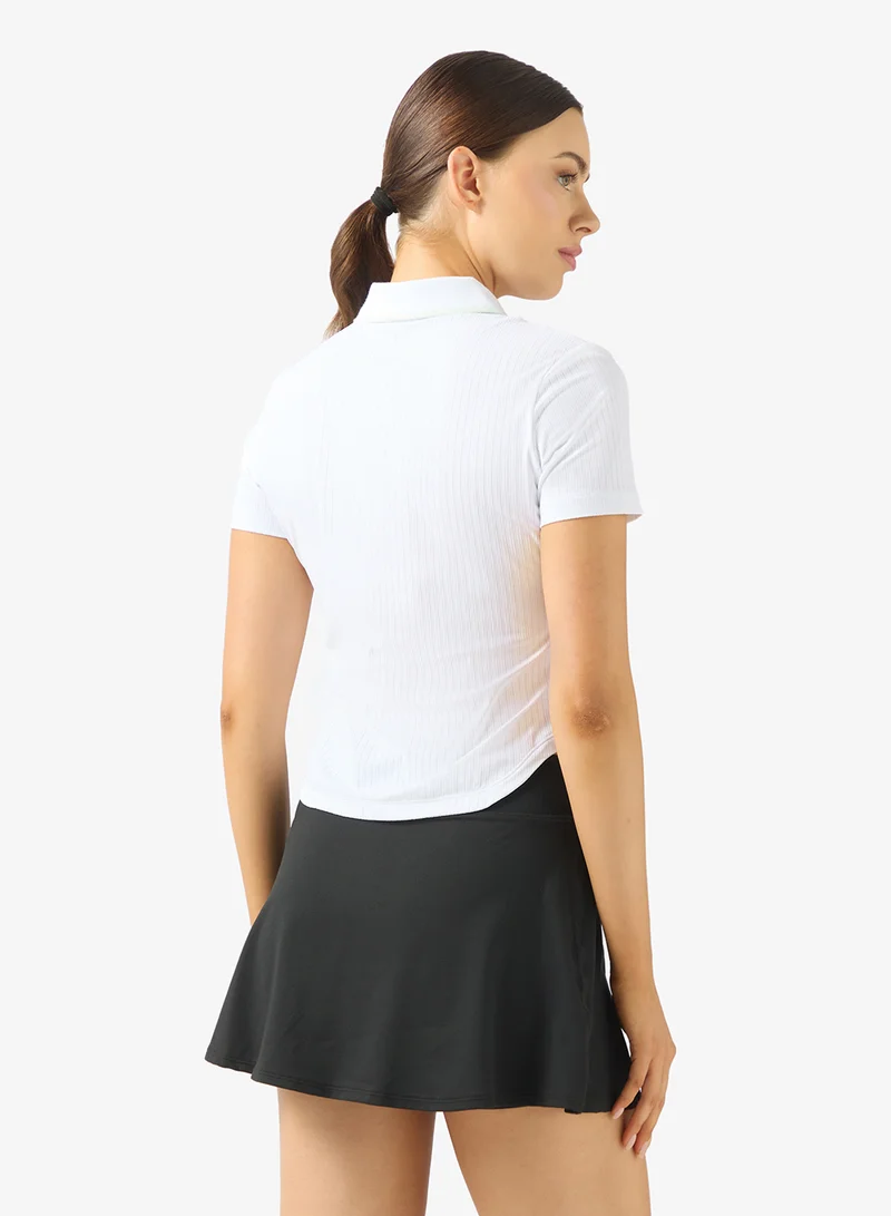 ANTA Women’s Cooling Slim-Fit Sports Shirt/IceSilk Polo/IceSkin Technology · Antimite Protection · Flattering Fit