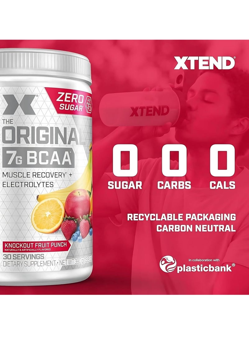اسكتيند مسحوق إكستند BCAA - بنكهة الفواكه | ٣٠ حصة | ٧ غرامات من الأحماض الأمينية المتفرعة السلسلة | مشروب دعم رياضي خالٍ من السكر  - Image 5