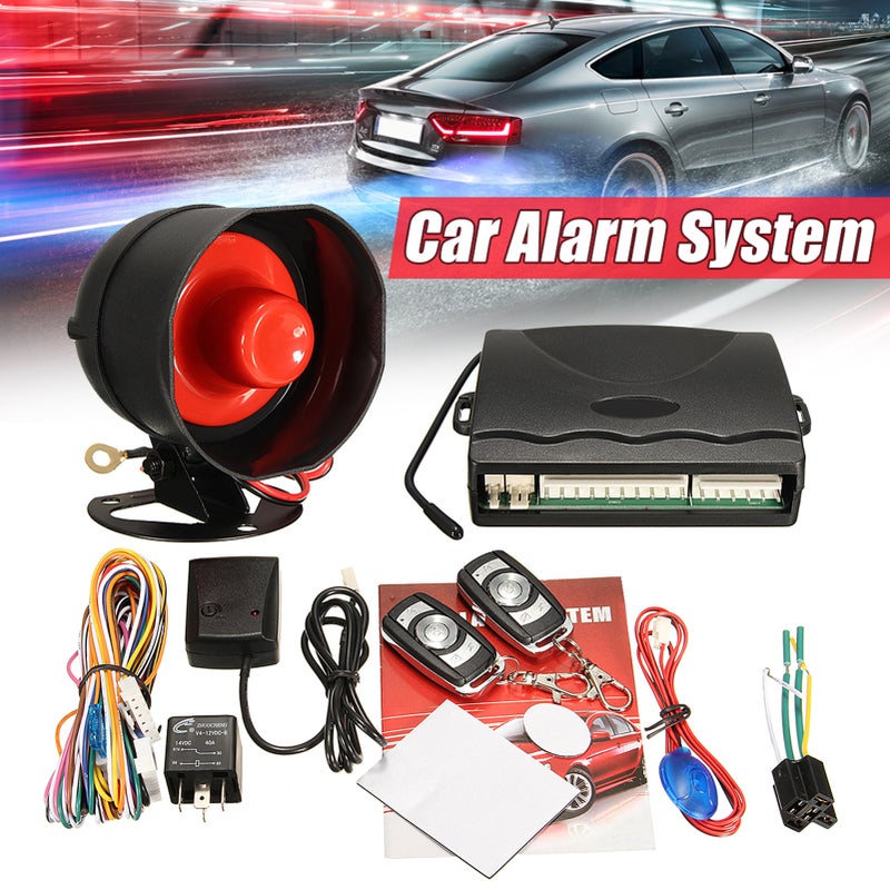 12V Universal Automobile Single Direction Anti-Theft Equippment Remote Control Vibration Alarm - Image 2