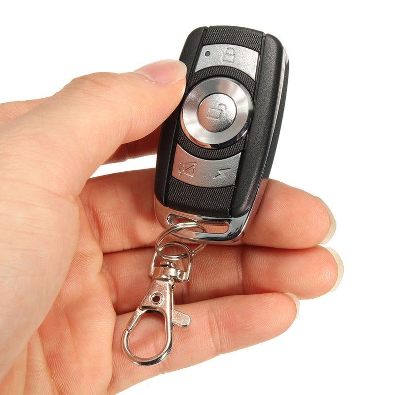 12V Universal Automobile Single Direction Anti-Theft Equippment Remote Control Vibration Alarm - Image 5