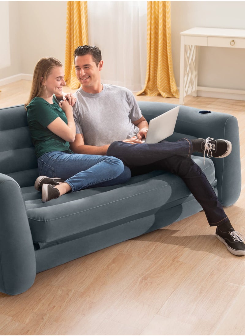 Arabest Inflatable Couch Blow Up Air Sofa for Indoor/Outdoor, Camping, Traveling, Living Room  - Image 5