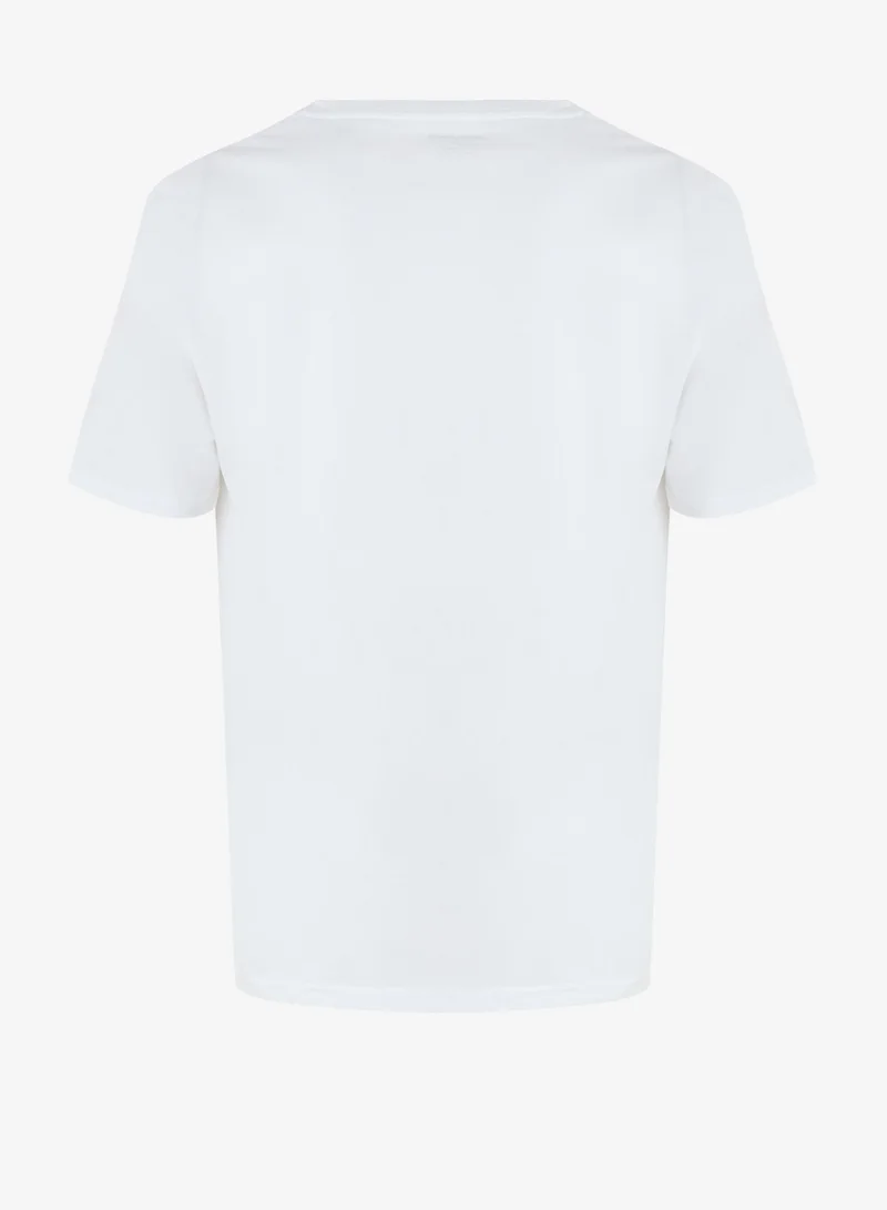 JACK & JONES Casual Regular Fit Crew Neck T-Shirt