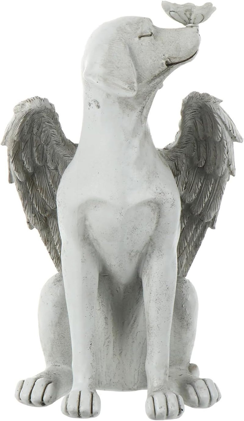 Priority based order prep WOONEKY Resin Angel Dog Memorial Statue for Pets Hand-cast Pet Grave Tribute Stone with UV Resistant Finish Outdoor Garden Headstone for Dog Bereavement and Remembrance All storage space compatible Care processed raw material Proper storage environment All-round well-engineered practical build Varied available picks Integrated local logistics High strength upgraded material Gulf approved global quality Ergonomic build Certified local stock Shop & home all-space compatible Medium weight Temp resistant Fixed delivery schedule Dust tight seal Treated anti-rust metal Market popular practical build Personal & public compatible Local supply chain stock User feedback upgraded quality Widely used design Classic trendy design picks Field test upgraded craftsmanship Stable base - Image 1