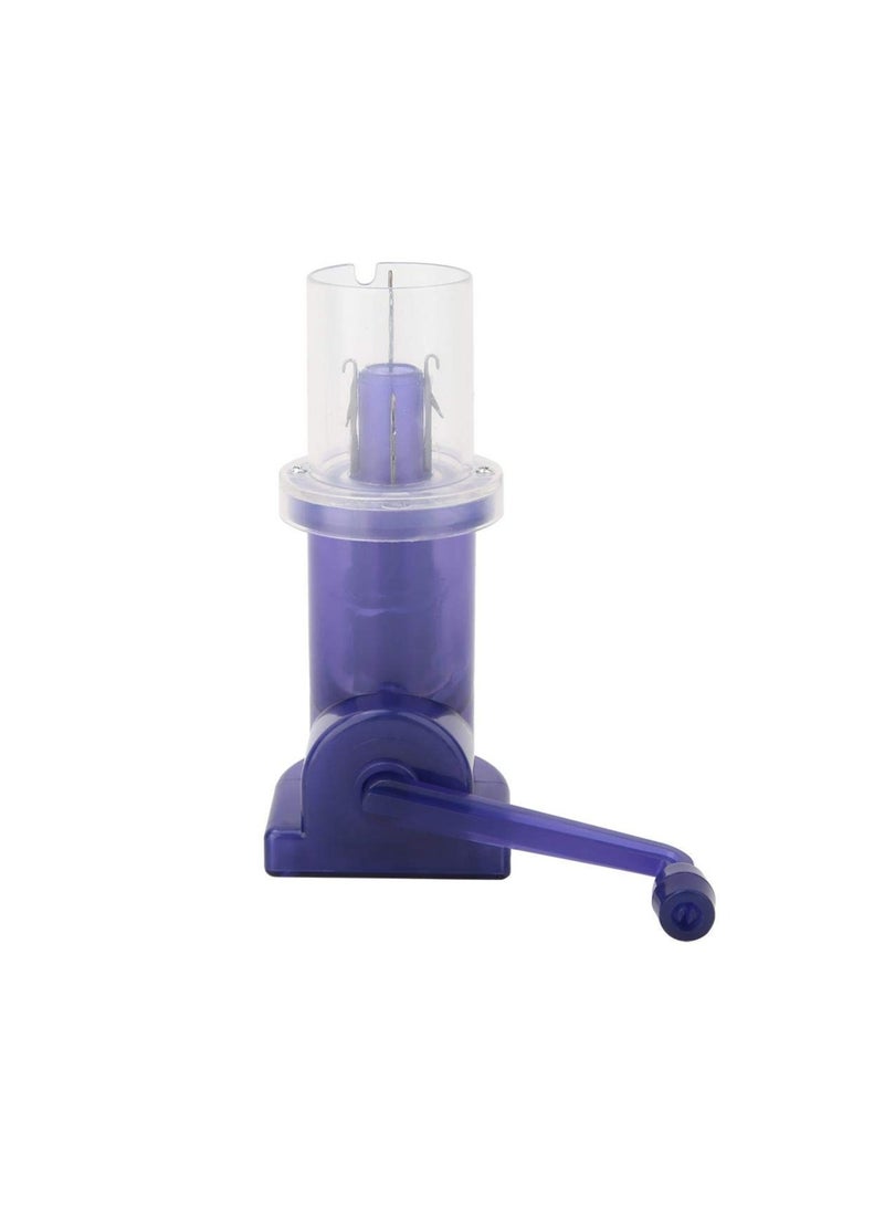 Cobest Weaver Knitter Handheld Spool Knitting Machine - Blue DIY Tool for Knitting Projects, Perfect for Adults and Kids Crafting Fun! - Image 4