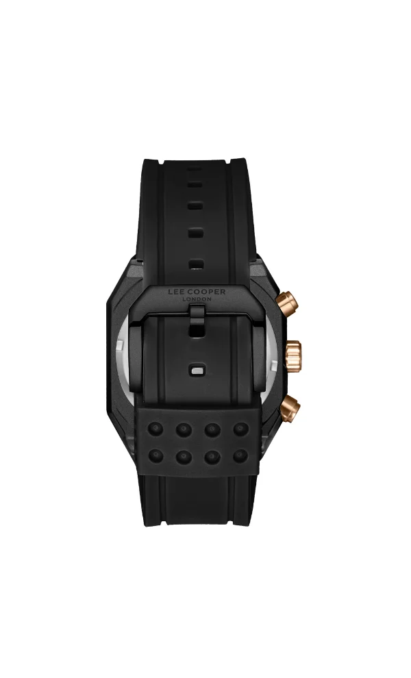 لي كوبر Men's Silicone Multi Function Watch LC08022.651 - 42*48 mm