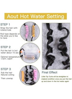 Leeven Pre Stretched Braiding Hair 26 Inch 2 Pack Orange Braiding Hair Pre Stretched Itch Free Synthetic Fiber Crochet Twist Braids Yaki Texture Braiding Hair Extensions(Orange#)  - Image 5