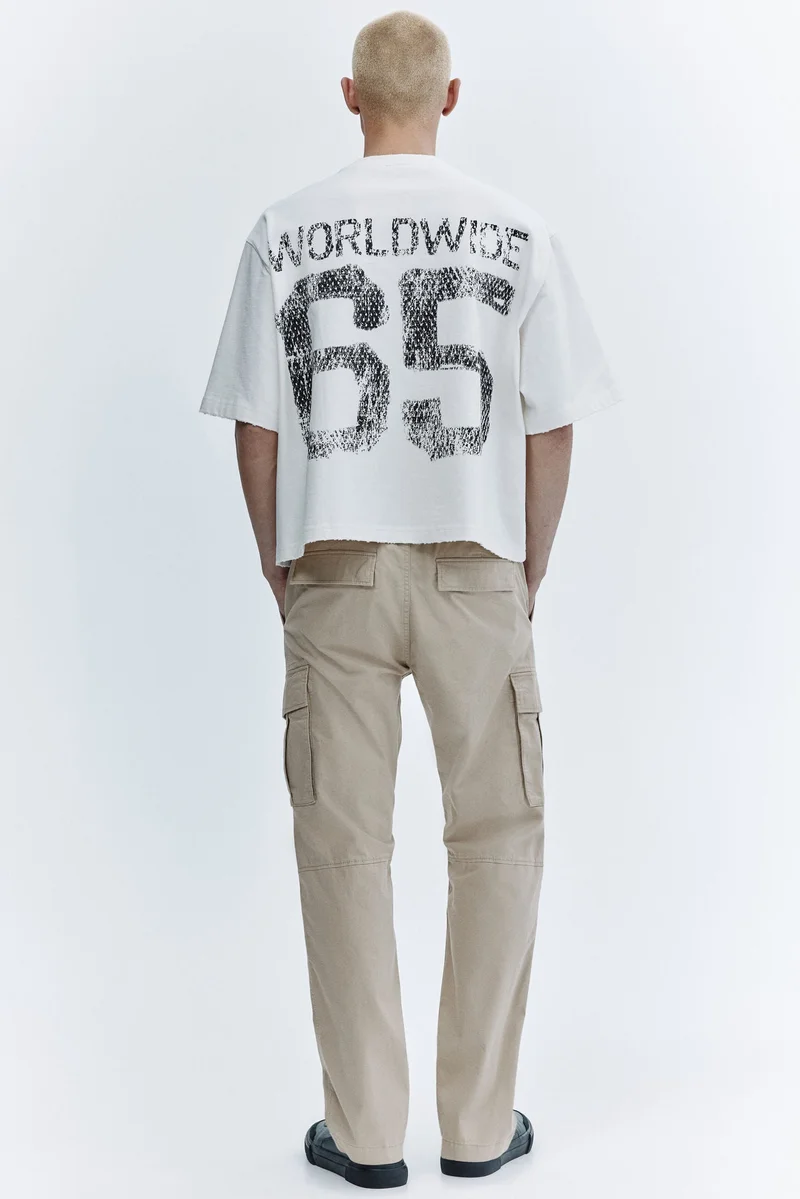 H&M  Slim Fit Cargo trousers for Men | Best Price UAE