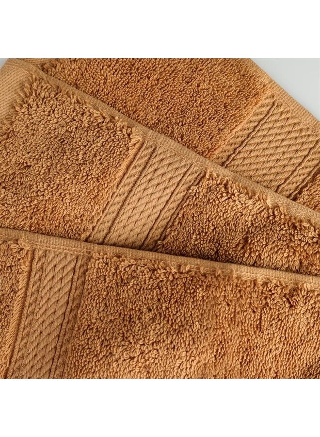 Superior Madison TS Set, Hand Towel 4-Pack, Rust, 4 Count - Image 5