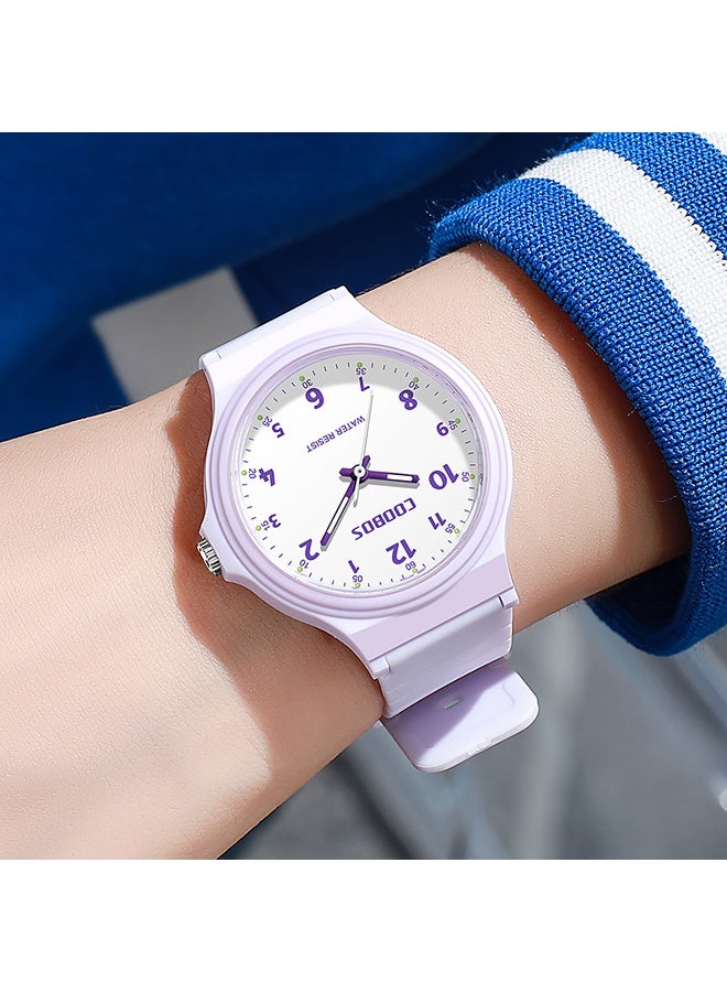 COOBOS Kids Analog Watches for Girls Boys Kids Watches with Soft Band Learning Time 30M Waterproof Children Watch Easy to Read for  Kids Great Birthday Gifts - Image 2