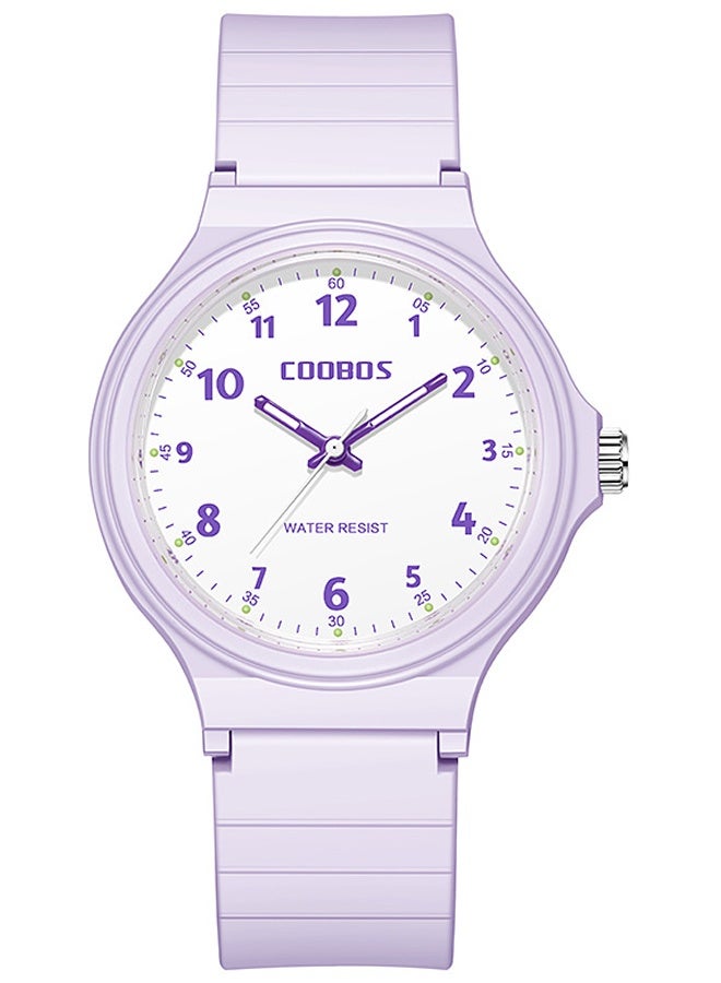 COOBOS Kids Analog Watches for Girls Boys Kids Watches with Soft Band Learning Time 30M Waterproof Children Watch Easy to Read for  Kids Great Birthday Gifts - Image 1