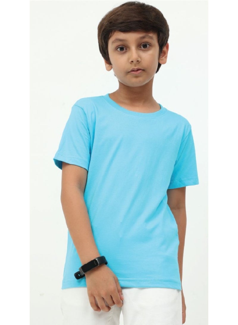 Sky Blue Basics 160 Kids T-shirt
