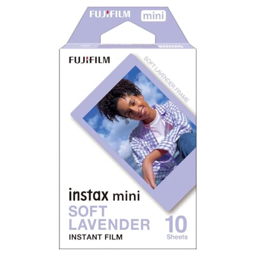 Instax Fujifilm Instax Mini Soft Lavender Instant Film - 10 Exposures - Image 1