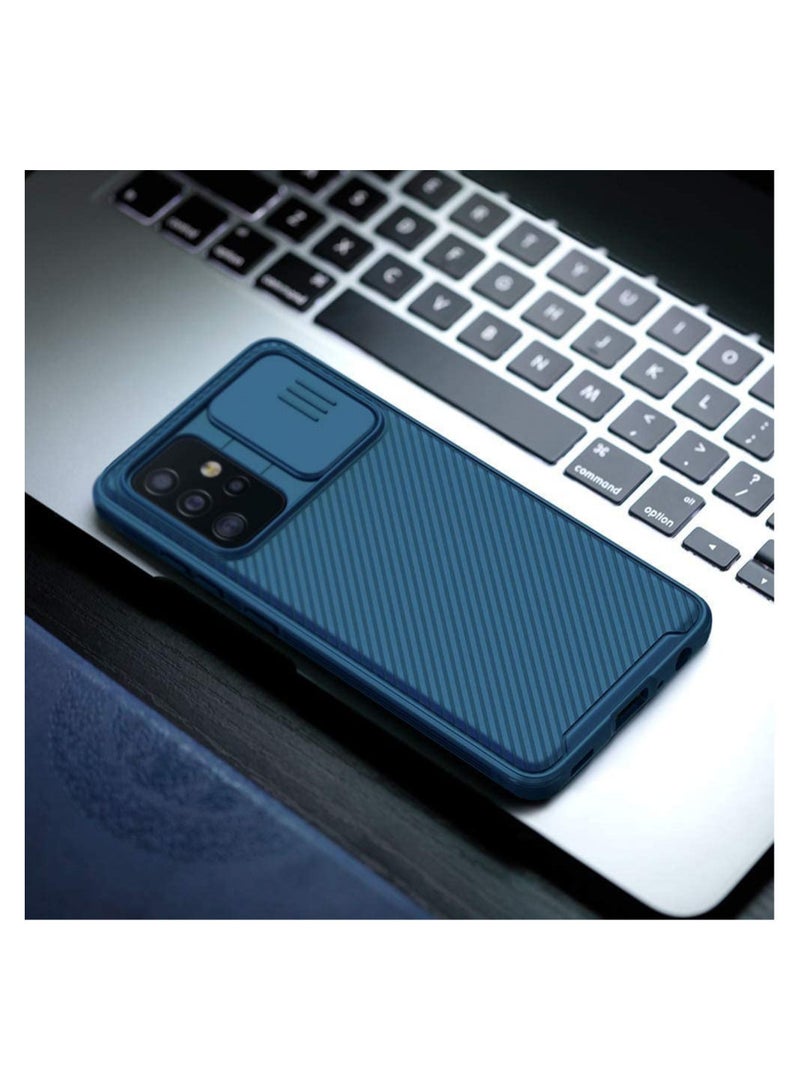 Nillkin Camshield Sliding Camera Protective Case For Samsung Galaxy A23 4G Blue - Image 2