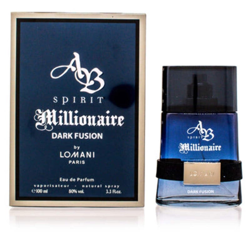 Lomani Ab Spirit Millionaire Dark Fusion Men EDP Spray 3.3 oz - Image 2