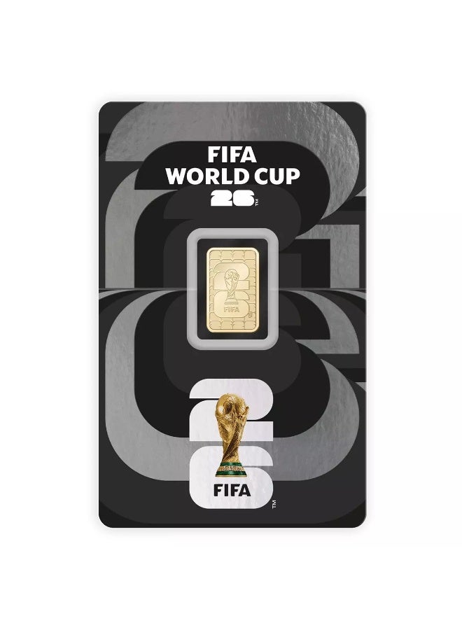 PAMP 1 GRAM 999.9 GOLD BAR FIFA WORLD CUP 2026 - Image 2