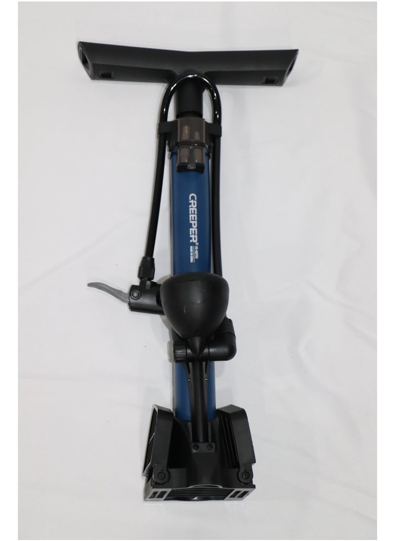 CREEPER Medium-sized manual bicycle pump with pressure gauge  - Image 5