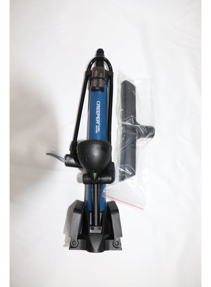 CREEPER Medium-sized manual bicycle pump with pressure gauge  - Image 4