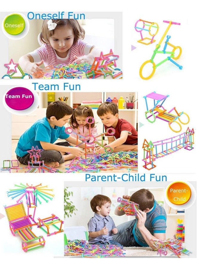 Kiti Kits KITI KITS Educational Play&Learn Plastic Building Block Set (400 pcs Assembly Block),Multicolor  - Image 2