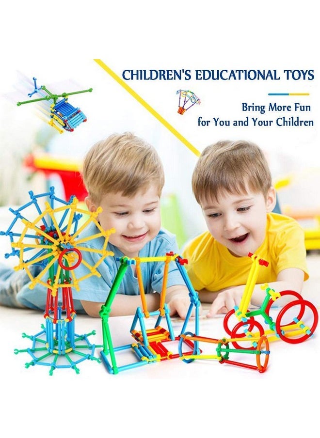 Kiti Kits KITI KITS Educational Play&Learn Plastic Building Block Set (400 pcs Assembly Block),Multicolor  - Image 3