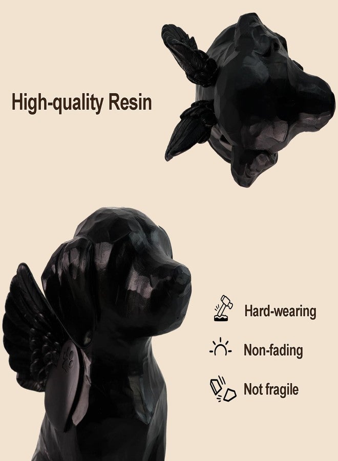 Pet Urns for Dogs, 7.5" 28 Cu/in Angel Dog Statue, Resin Decorative Urn for Dog Ashes Memorial for Dog Loss - Image 4