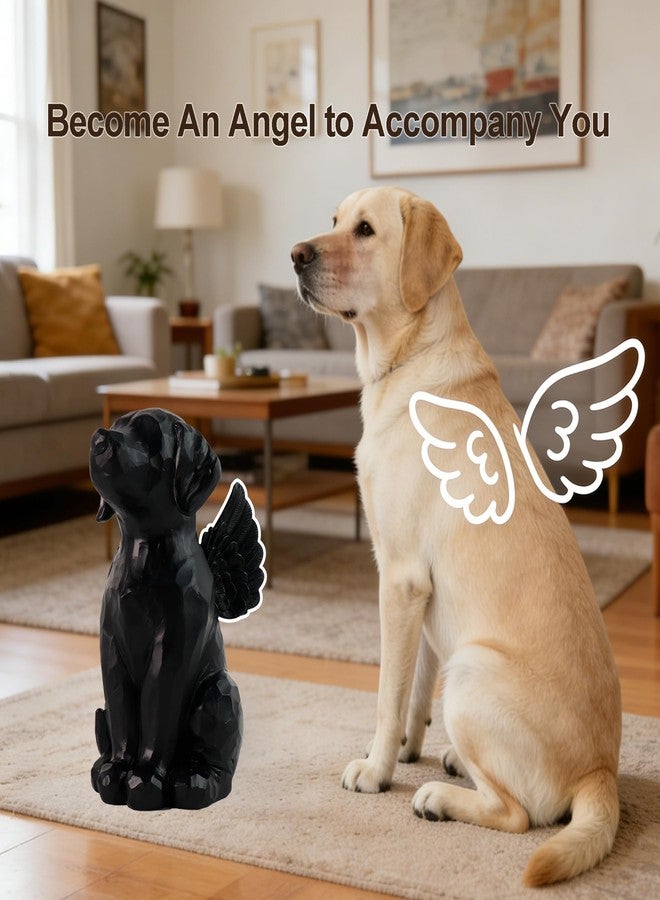 Pet Urns for Dogs, 7.5" 28 Cu/in Angel Dog Statue, Resin Decorative Urn for Dog Ashes Memorial for Dog Loss - Image 5