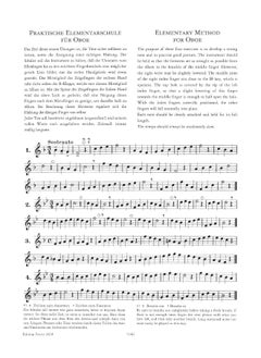 ELEMENTARY METHOD FOR OBOE  - Image 1