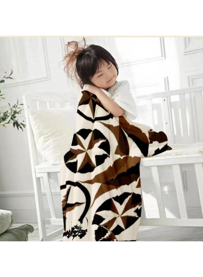 general Traditional flannel thin blanket (warm and comfortable, suitable for sleep, gaming, dust removal and sandproof) 150cm*200cm - 20 - Image 4