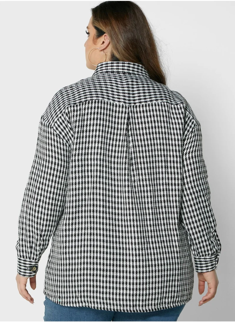 River Island Plus Check Shirt