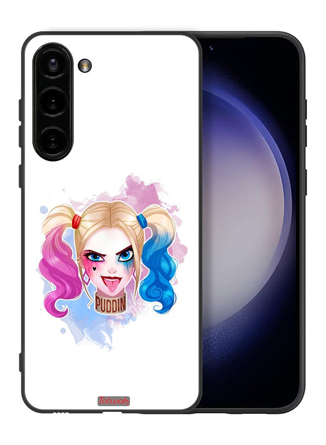 Tolwak Samsung Galaxy S23 Plus 5G Protective Case Cover Harley Quinn Art - Image 2