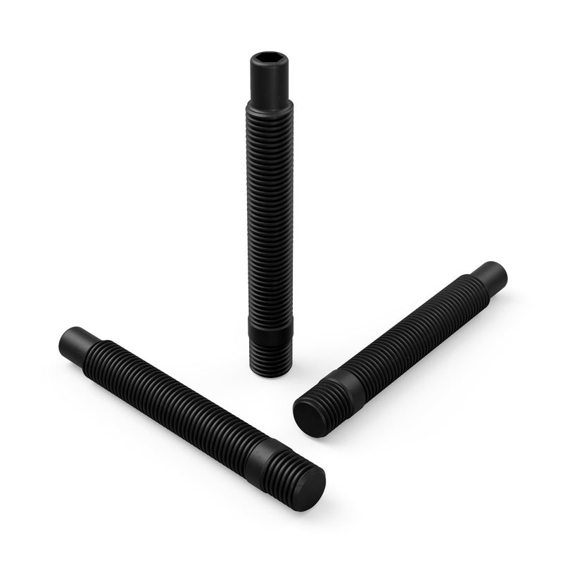 StanceMagic Extended Black Wheel Stud Conversion M12x1.5, 88mm Total Length, 63mm Shank Length, Compatible with BMW Vehicles with 12x1.5 Lug Bolts - Pack of 20 - Image 3