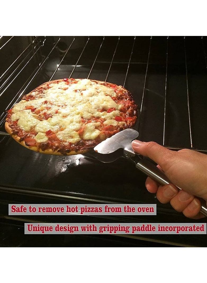 Master Chef - Stainless Pizza Cutter And Server - Image 1