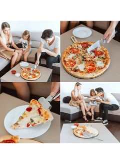 Master Chef Stainless Pizza Cutter And Server  - Image 3