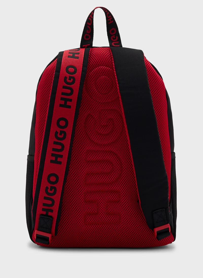 HUGO Kids Logo Backpack