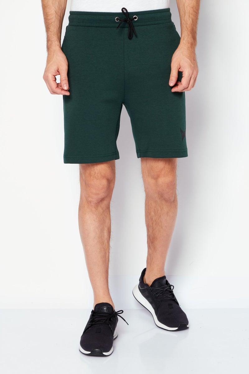 TapouT Men Sportswear Fit Training Shorts, Deep Green - Image 1