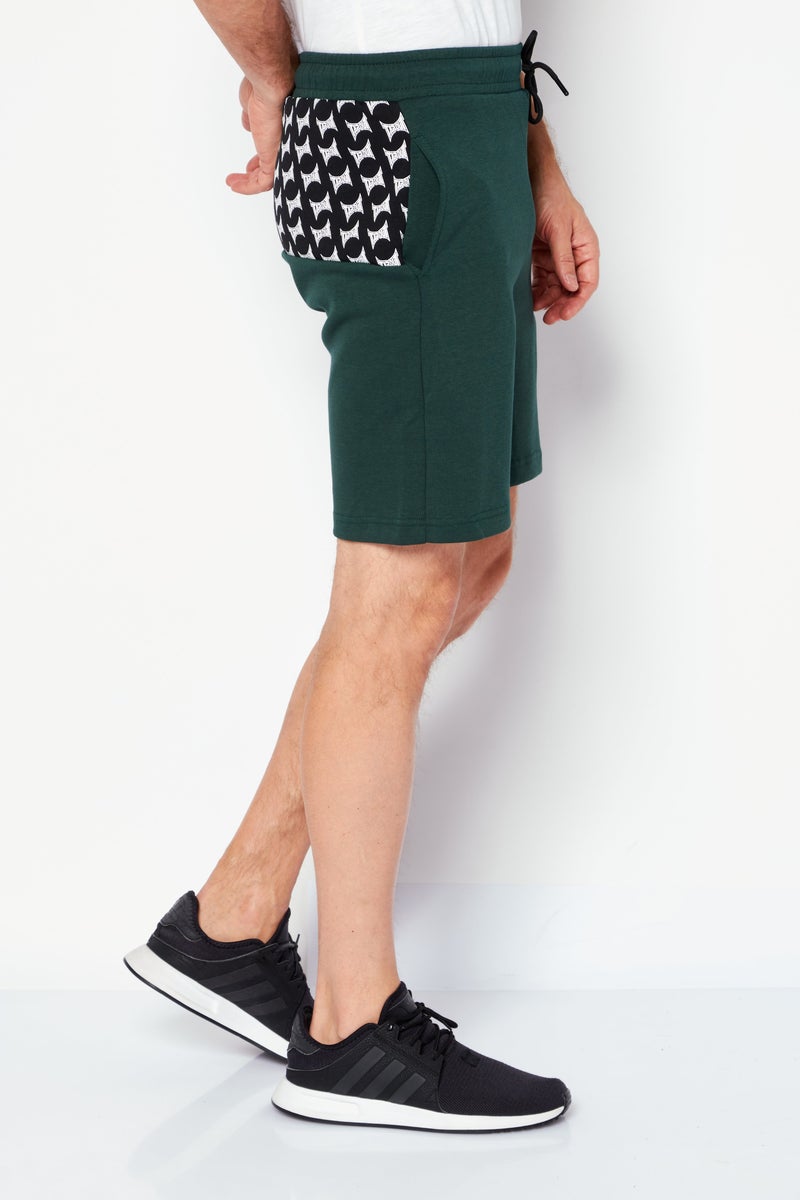 TapouT Men Sportswear Fit Training Shorts, Deep Green - Image 3