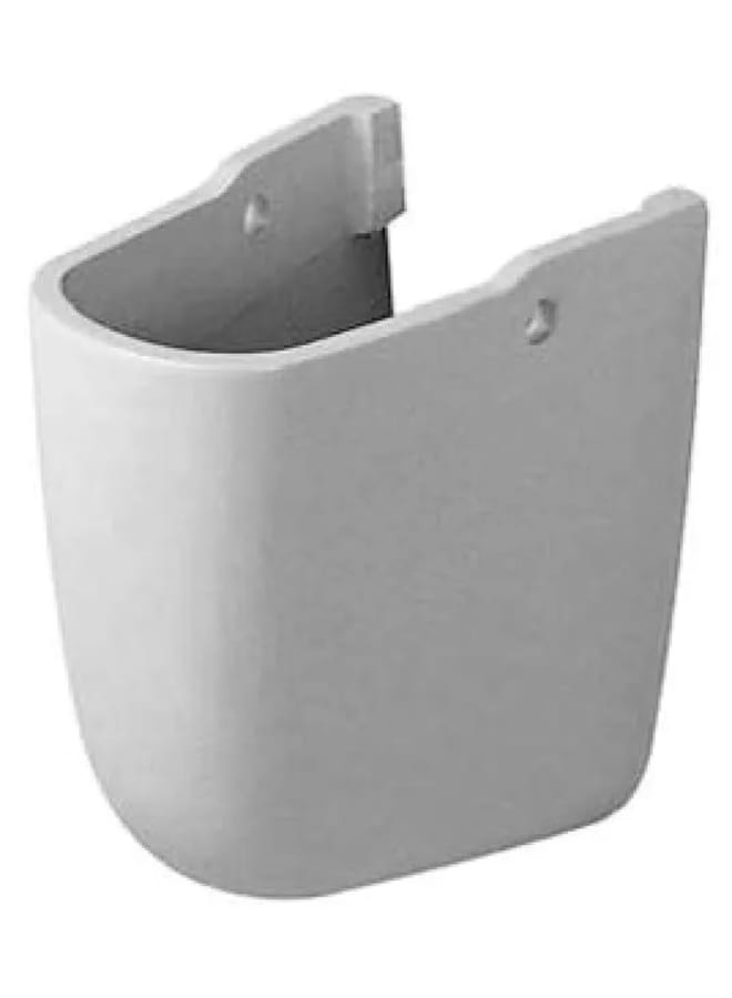 ديورافيت عامود حوض جولف ، سيراميك أبيض - Image 2