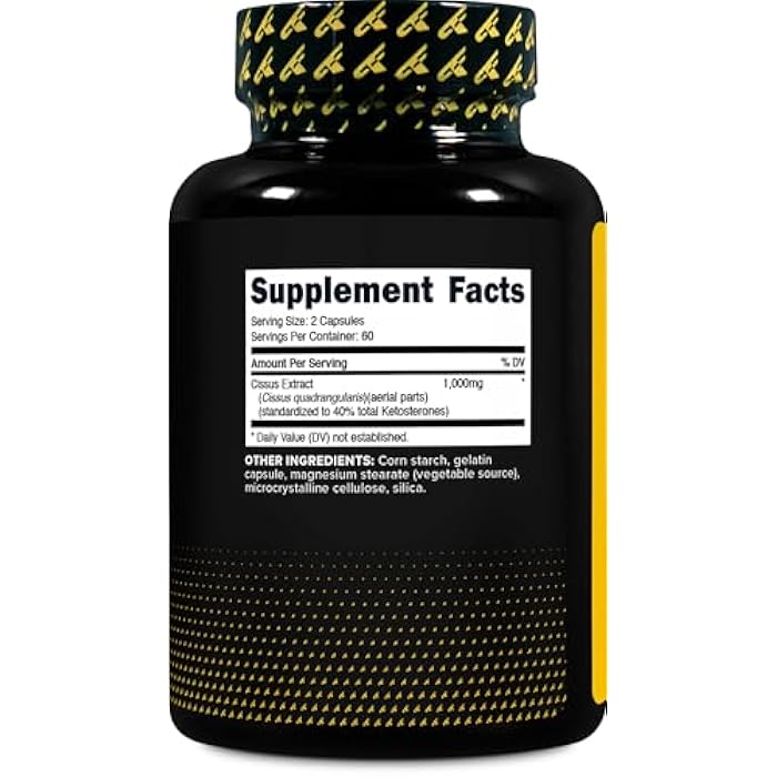 Primaforce مستخلص سيصوس كوادرانغولاريس من برايمفورس، 120 كبسولة، 1000 ملغ لكل حصة - خالي من الغلوتين، غير معدل وراثيًا - Image 4