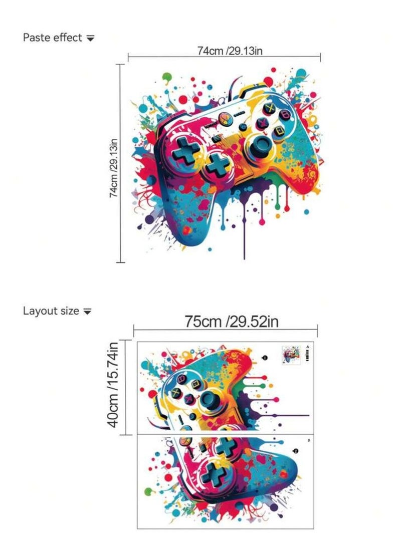Generic - Multi-colored diy wallpaper stickers - Image 1