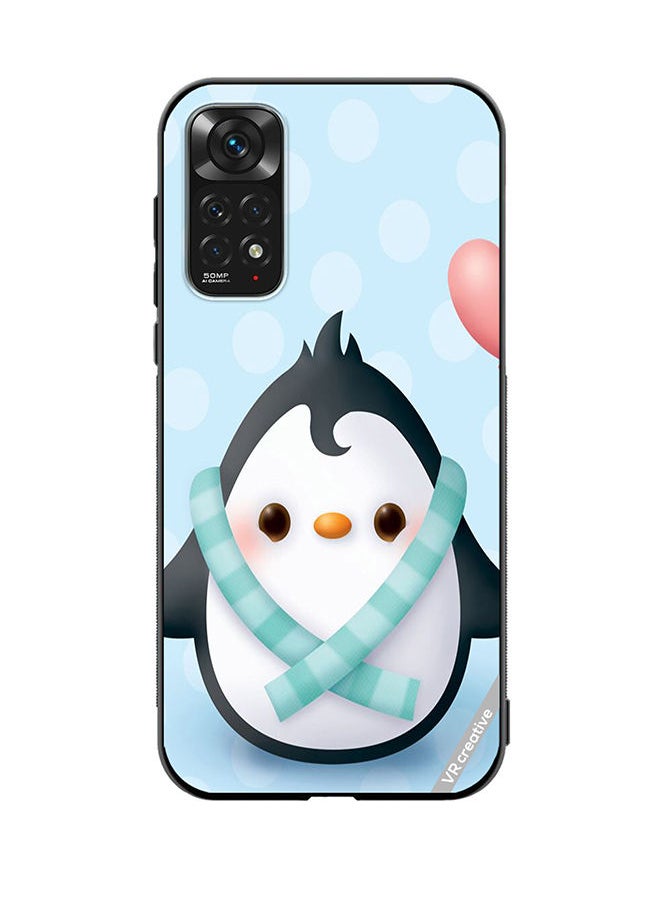 VR CREATIVE - Protective Case Cover For Xiaomi Redmi Note 11 Baby Penguin Design Multicolour - Image 1