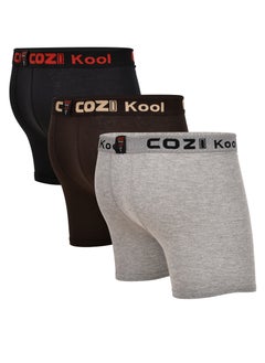 COZI Cozi Men's Cotton Boxers (Pack of 3)  - Image 4