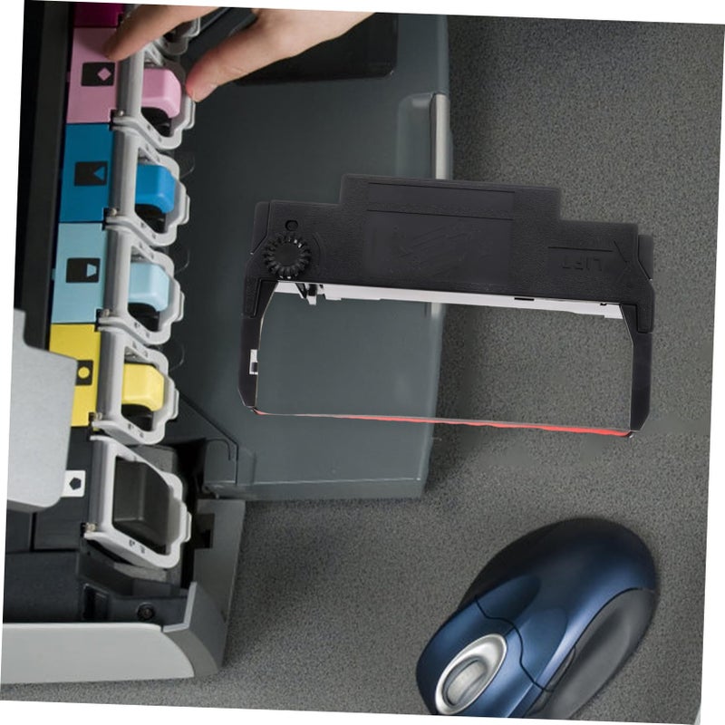 5pcs Clear Fade Resistant Ink Ribbon Cartridge Holder Compatible for Tm Printers Portable Ribbon Dispenser for Office Business Use - Image 5