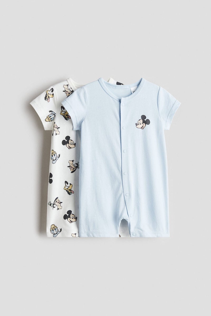H&M 2-Pack Printed Pyjamas - Image 1