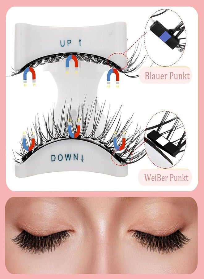 Suicune Magnetic Eyelashes with Applicator - Reusable No Glue False Eyelashes, Natural Looking Magnetic Lashes Kit for Beginners - Image 3