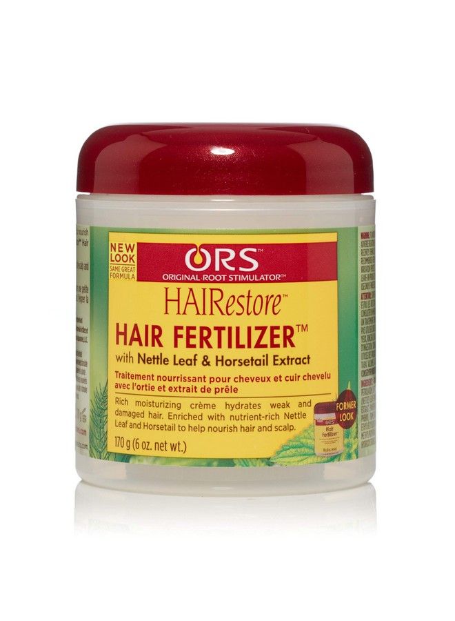ORS HAIRestore برطمان سماد الشعر من أورس، 6 أونصة (177 مل) (عبوة من قطعتين) - Image 1
