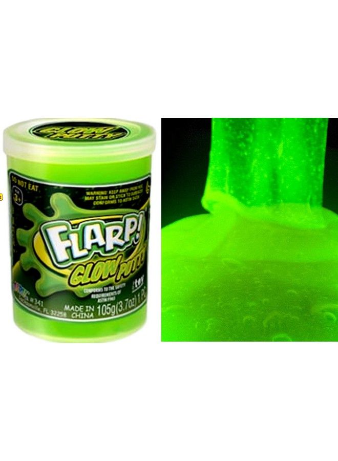 Ja-Ru فلاَرب بَتّي يتلألأ في الظلام معطر ضوضاء بَتّي (1 وحدة ألوان متنوعة) لُعبة لزجة لامعة بألوان نيون ضوضاء بَتّي سلايم لُعبة توتر للأطفال ذوي اضطراب فرط الحركة وتشتت الانتباه والتوحد هدية حفلة للأطفال الأولاد والبنات 3411A - Image 1