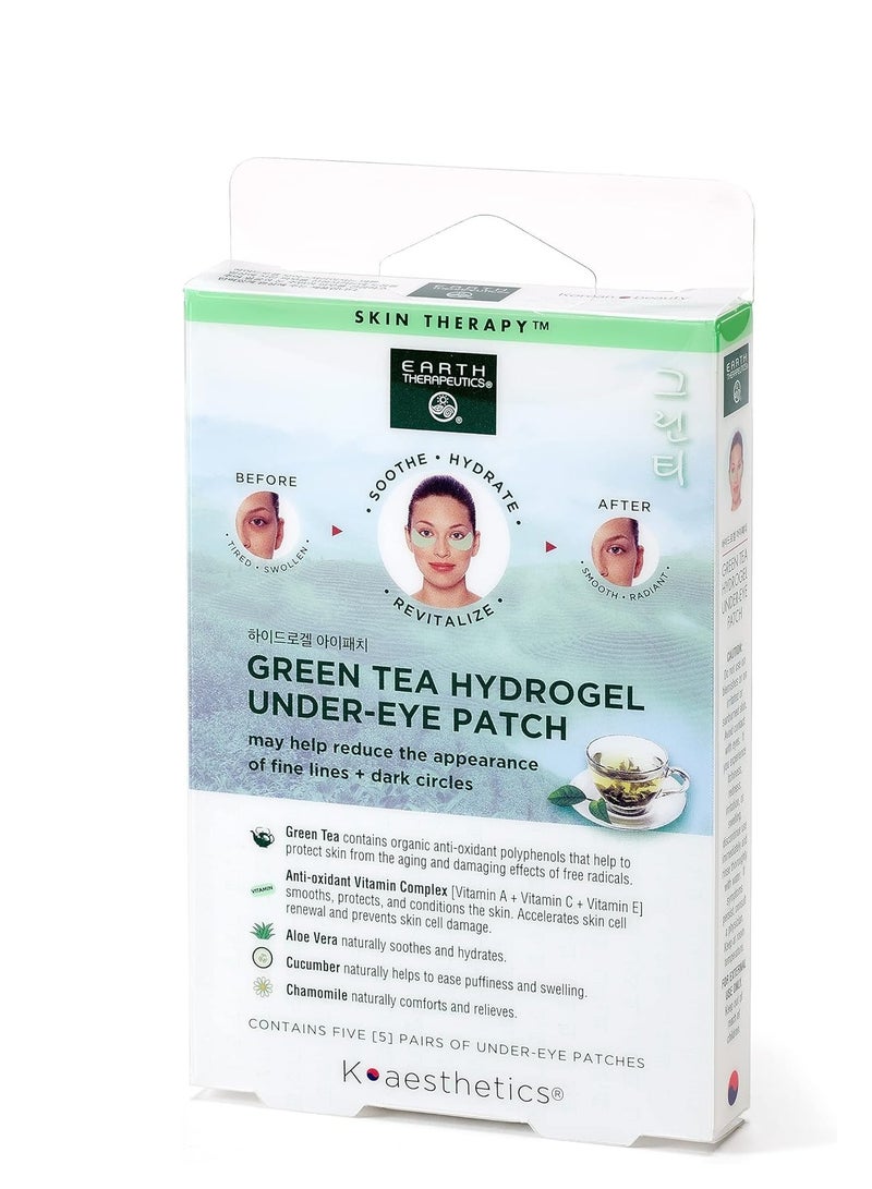 Earth Therapeutics Earth Therapeutics Hydrogel Under-Eye Recovery Patch - – Reduce Wrinkles, Puffy Eyes, Dark Circles – Revitalize & Refresh your Skin - 5 Pairs (10 patches) - Image 1